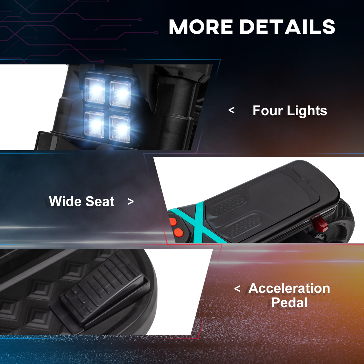 6V Kids Electric Motorbike with Training Wheels - Safe Ride for Ages 3-5 (Black)