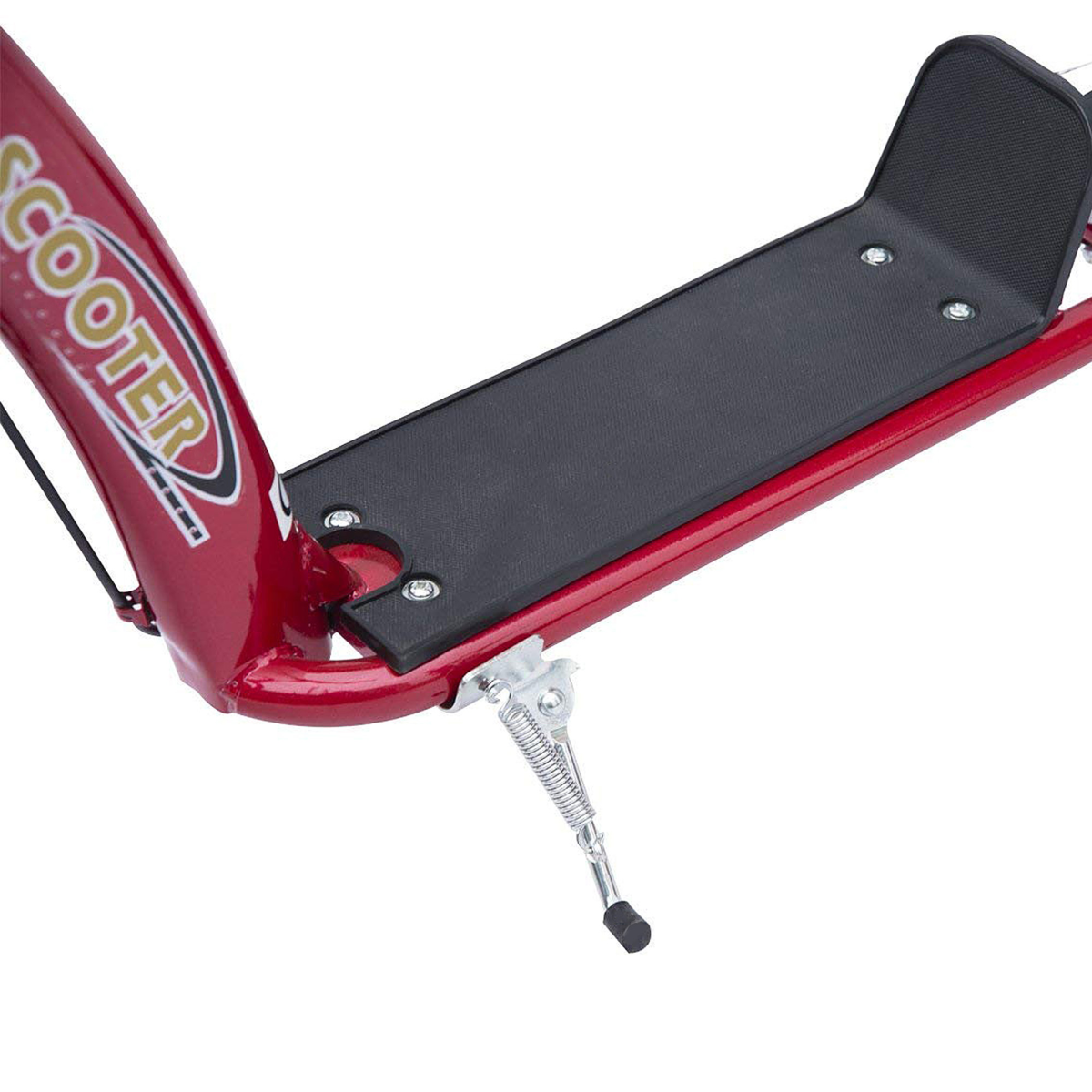 HOMCOM 12in EVA Tyres Push Scooter - Adjustable 80-88cm, Red