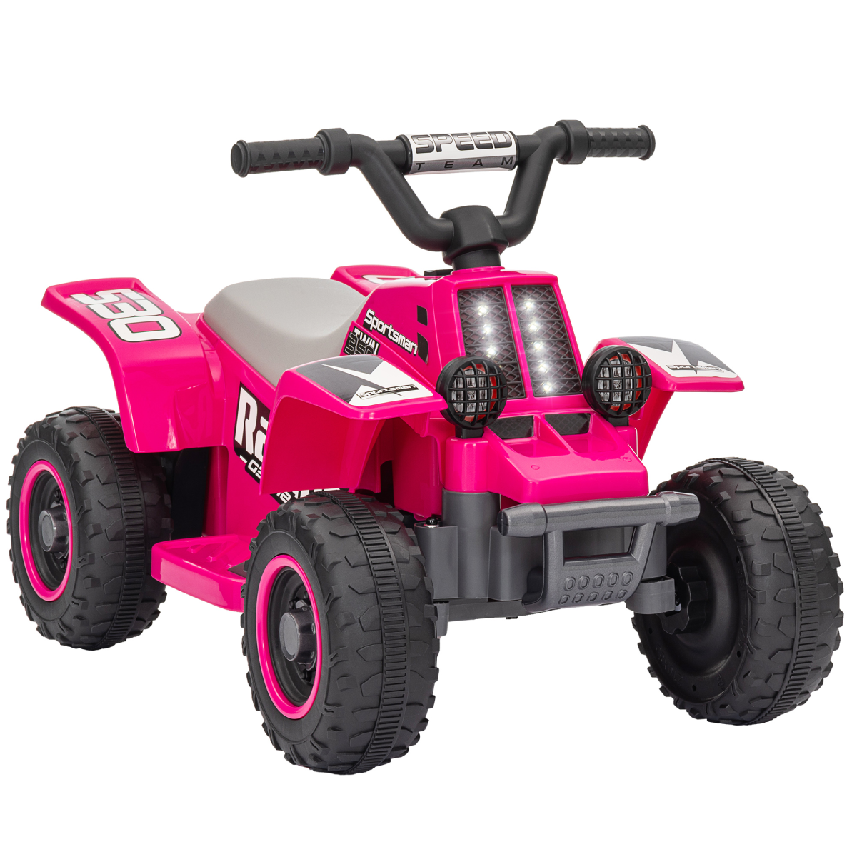 AIYAPLAY 6V Kids' Electric Quad Bike with Forward & Backward