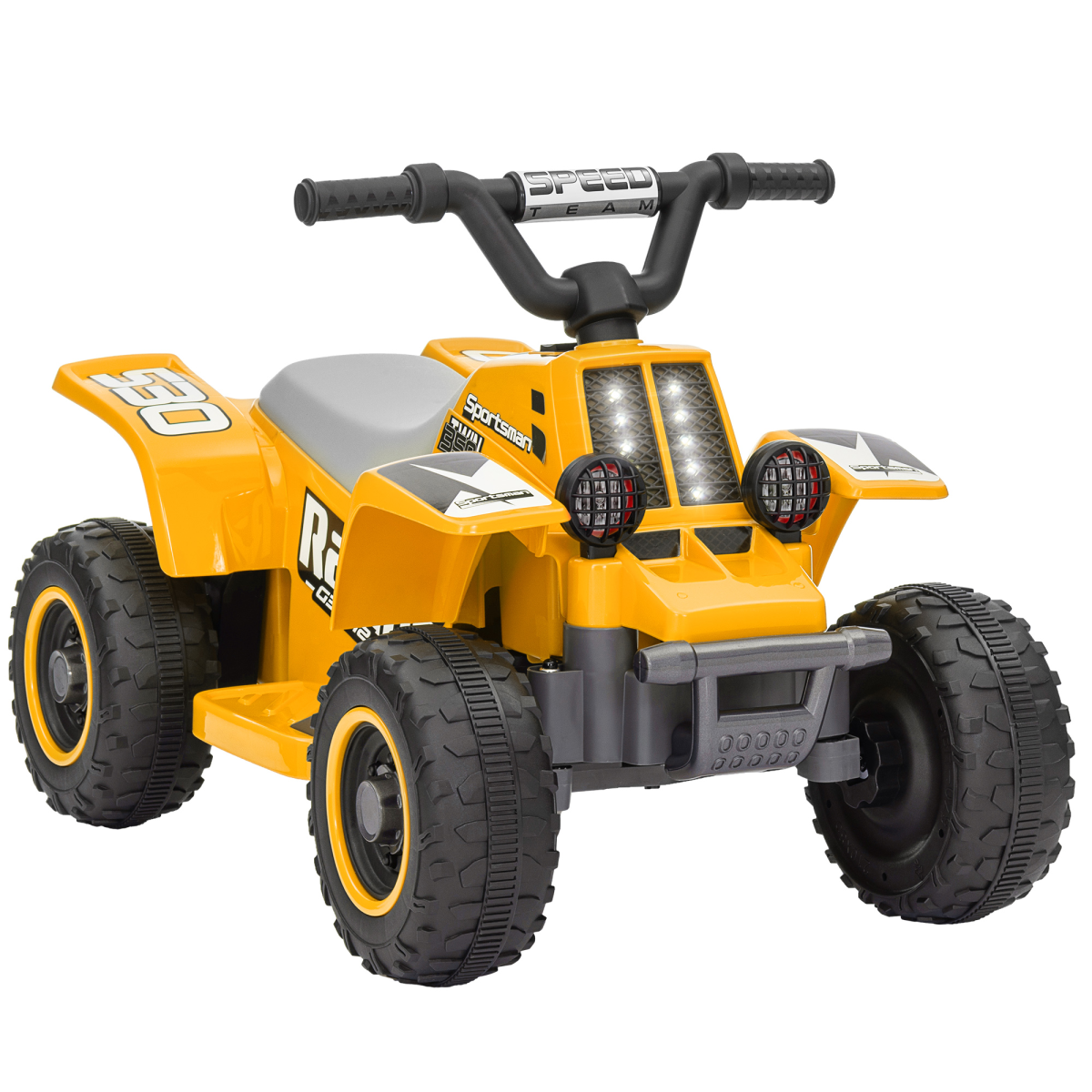 AIYAPLAY 6V Kids' Electric Quad Bike with Forward & Backward